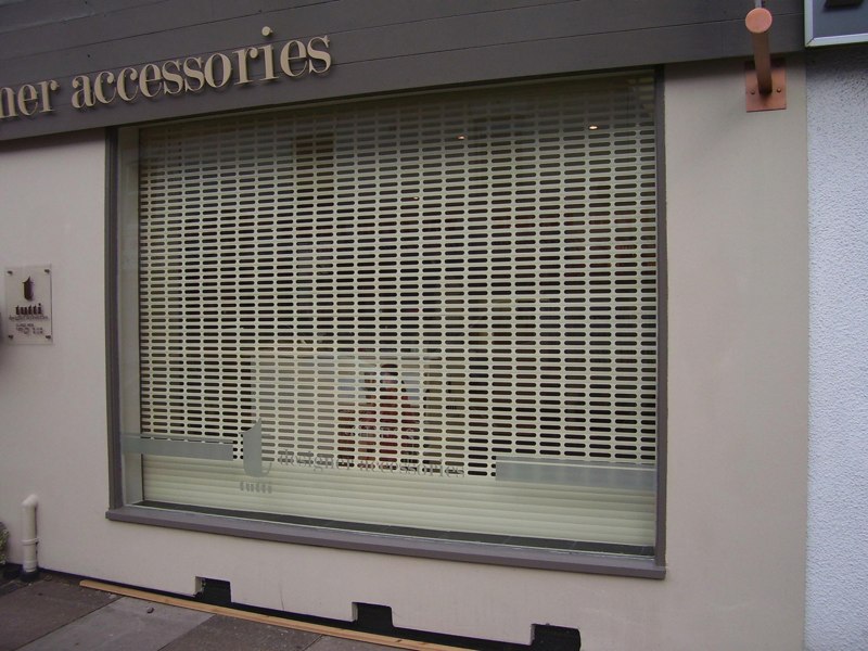 Accessories Store Shutters